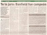 "Te lo juro: Banfield fue campeón", por Martín Estévez - La historia no oficial de Banfield: Capítulo 8 (1919-1921)