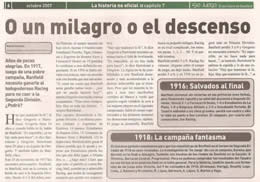 "O un milagro o el descenso", por Martín Estévez - La historia no oficial de Banfield: capitulo 8 (1916-1918)