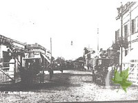 Calle Maipú, año 1910. Ciudad de Banfield.