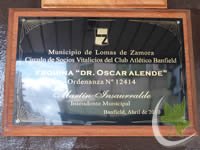 Esquina "Dr. Oscar Alende", en Maipú y Belgrano de la ciudad de Banfield